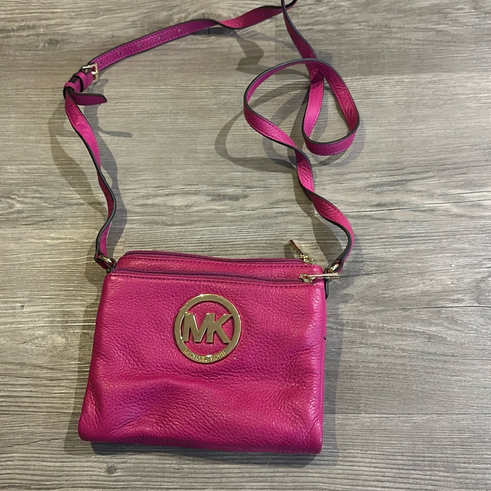 pink micheal kors bag